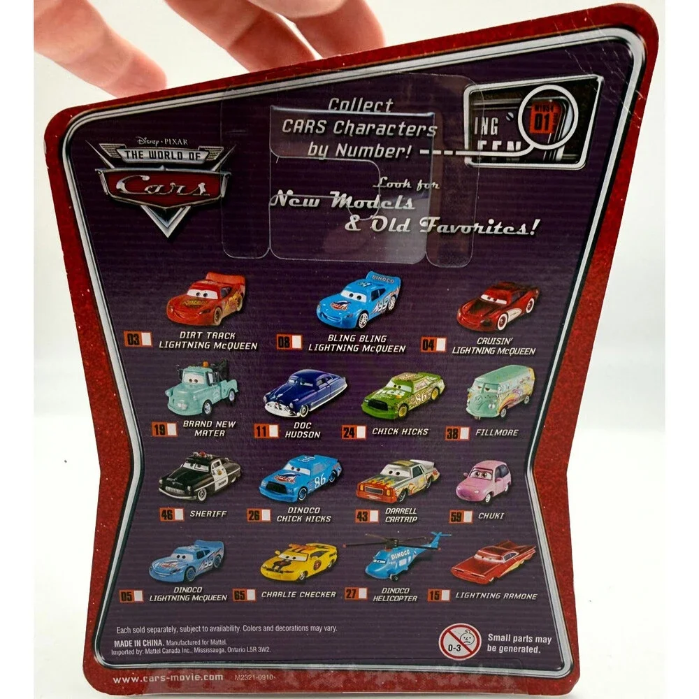 Disney Pixar Cars Chuki World of Cars #59 Diecast Sealed NIP